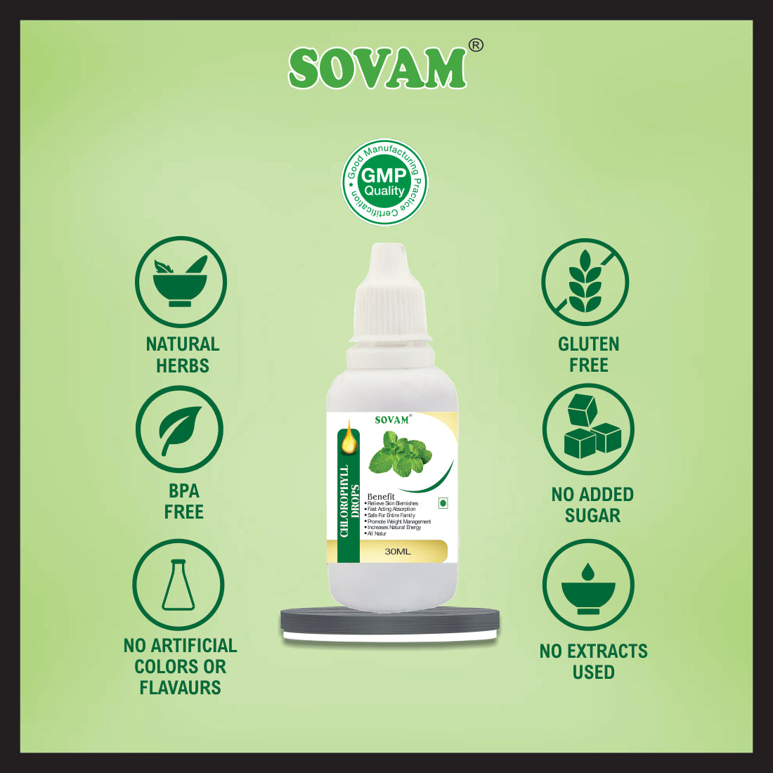 Sovam Chlorophy 30ml Drops