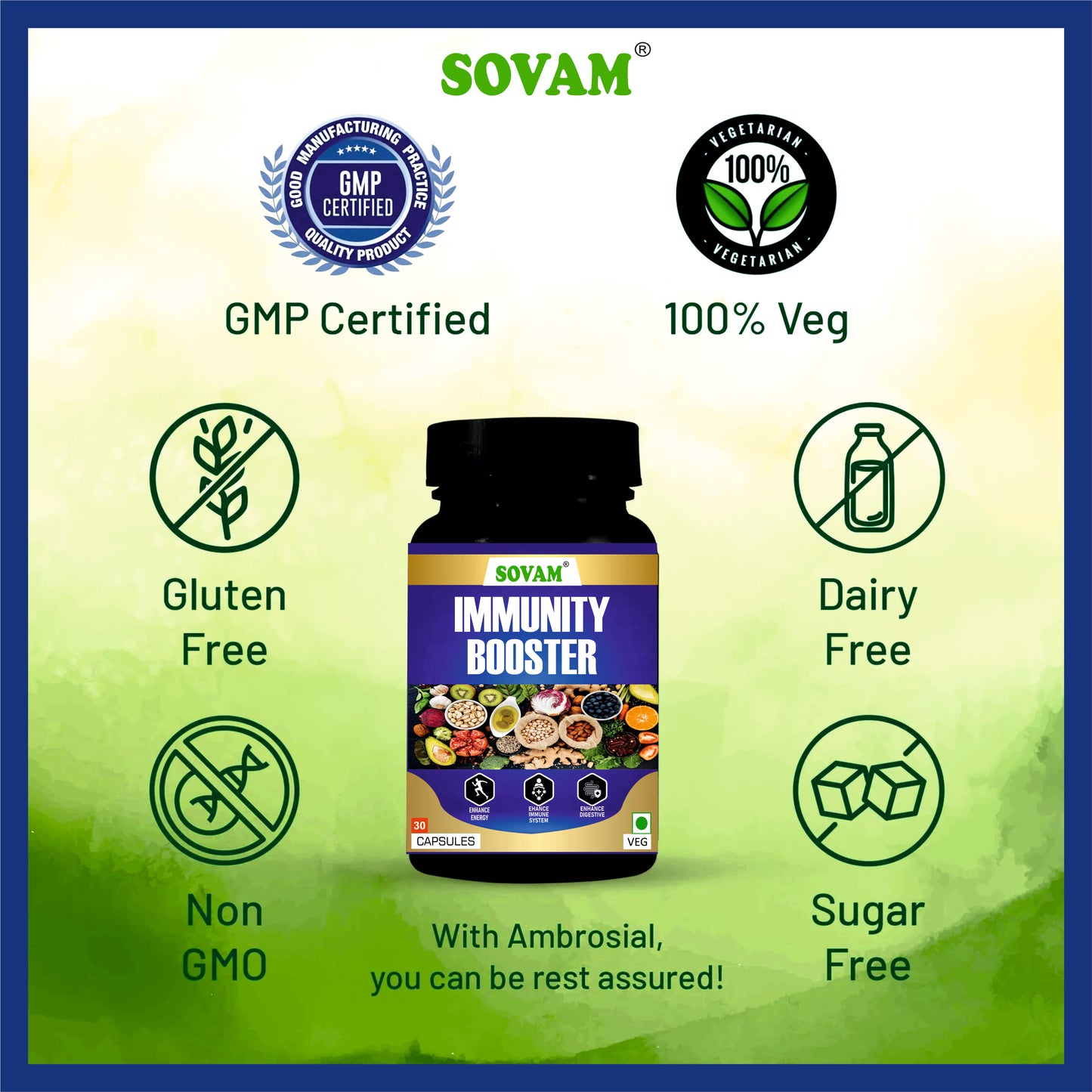 Sovam Immunity Booster 30 Capsules