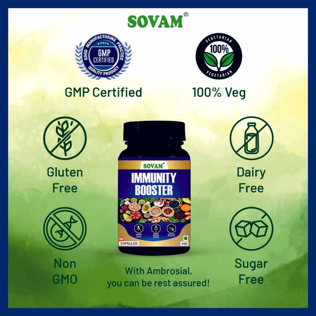 Sovam Immunity Booster 60 Capsules