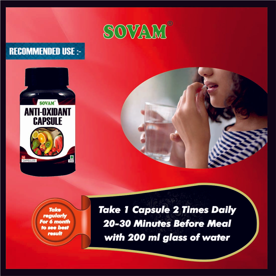 Sovam Antioxidant 30 Capsule