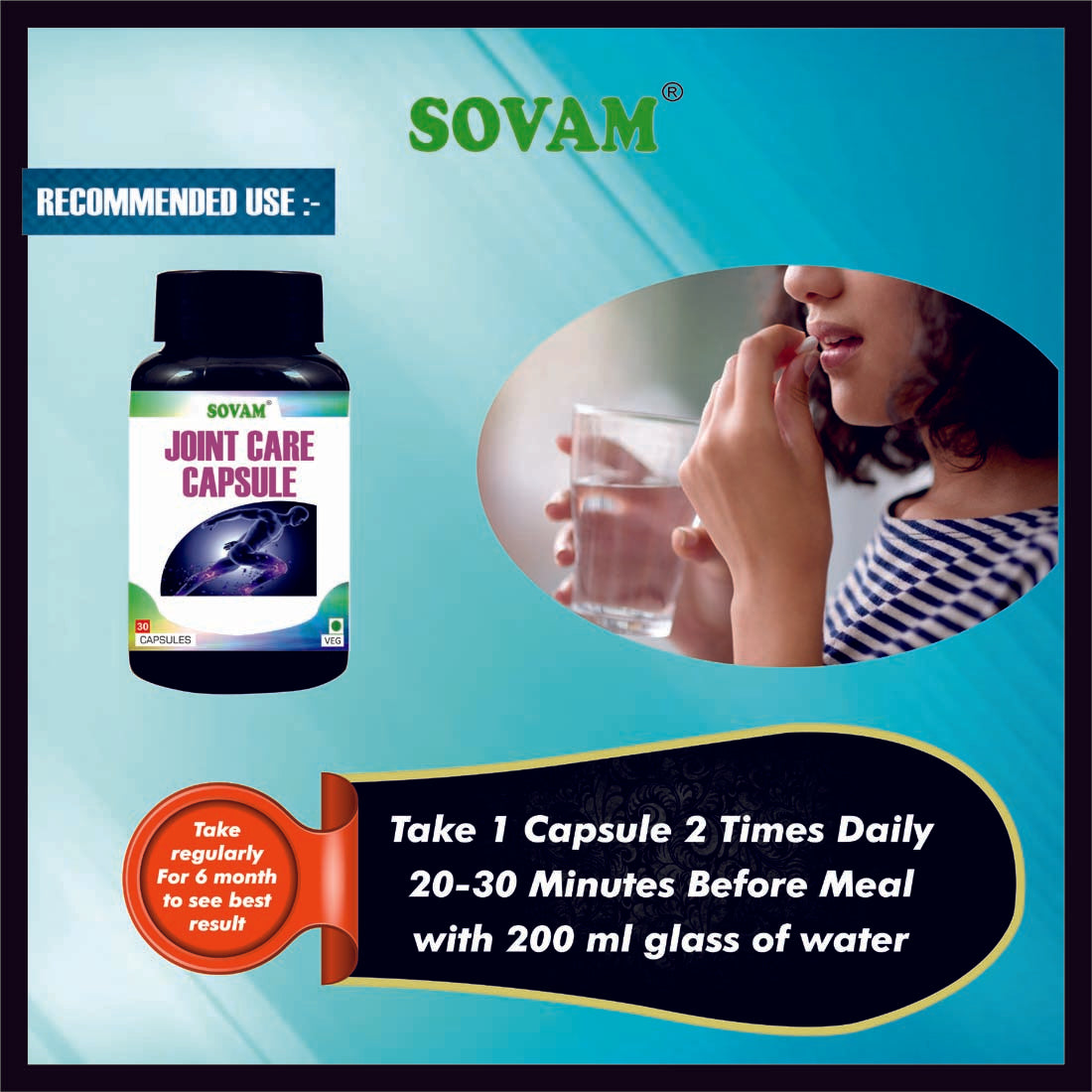 Sovam Joint Care 30 Capsules