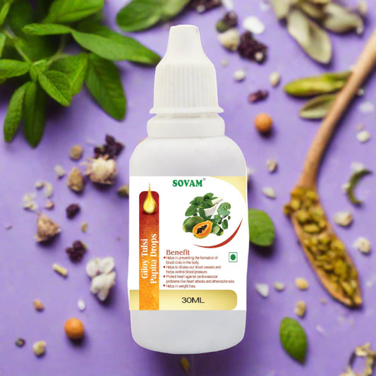 Sovam Giloy Tulsi Papita Drop 30ML