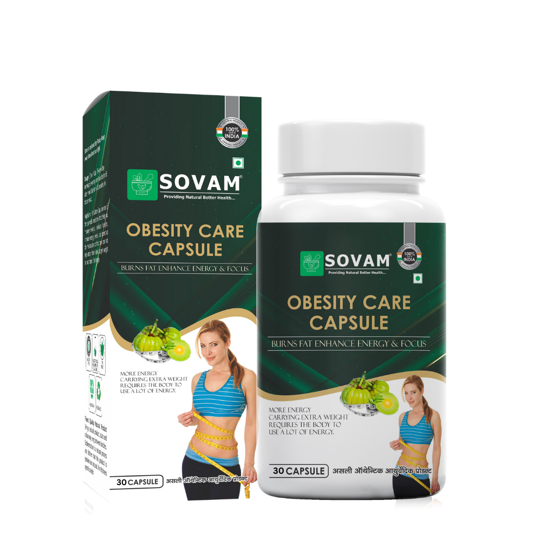 Obesity Care Capsule Ayurvedic Medicine 30 Capsule | Sovam Ayurveda