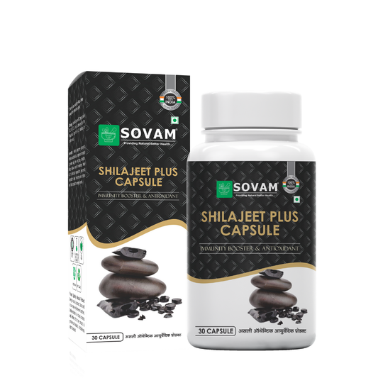 Shilajeet Capsules - Ayurvedic Medicine 30 Capsules