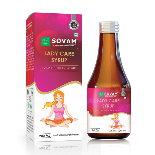 Lady Care Syrup Women's health syrup | Sovam Ayurveda