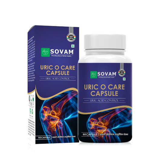 Uric O Care ayurvedic supplement 60 Caps | Sovam Ayurveda