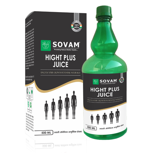 Hight Plus Juice  Herbal, height growth Juice | Sovam Ayurveda