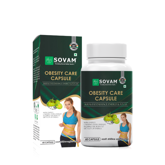 Obesity Care Capsule Ayurvedic Medicine 60 Capsule | Sovam Ayurveda