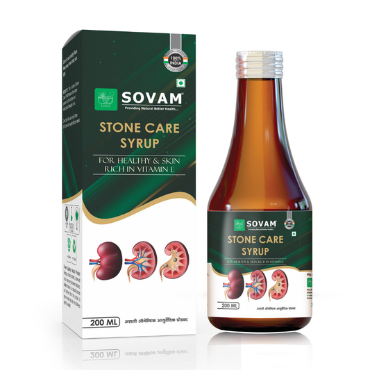 Stone Care Syrup kidney stone tonic | Sovam Ayurveda