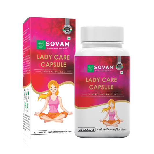 Lady Care Capsules women's health | Sovam Ayurveda