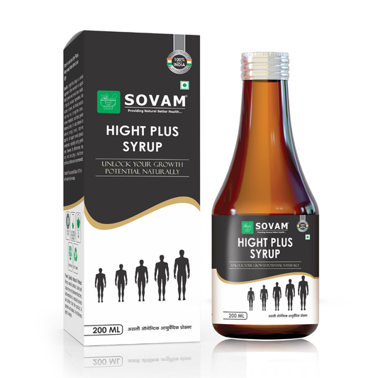 Hight Plus Syrup Height Growth | Sovam  Ayurveda