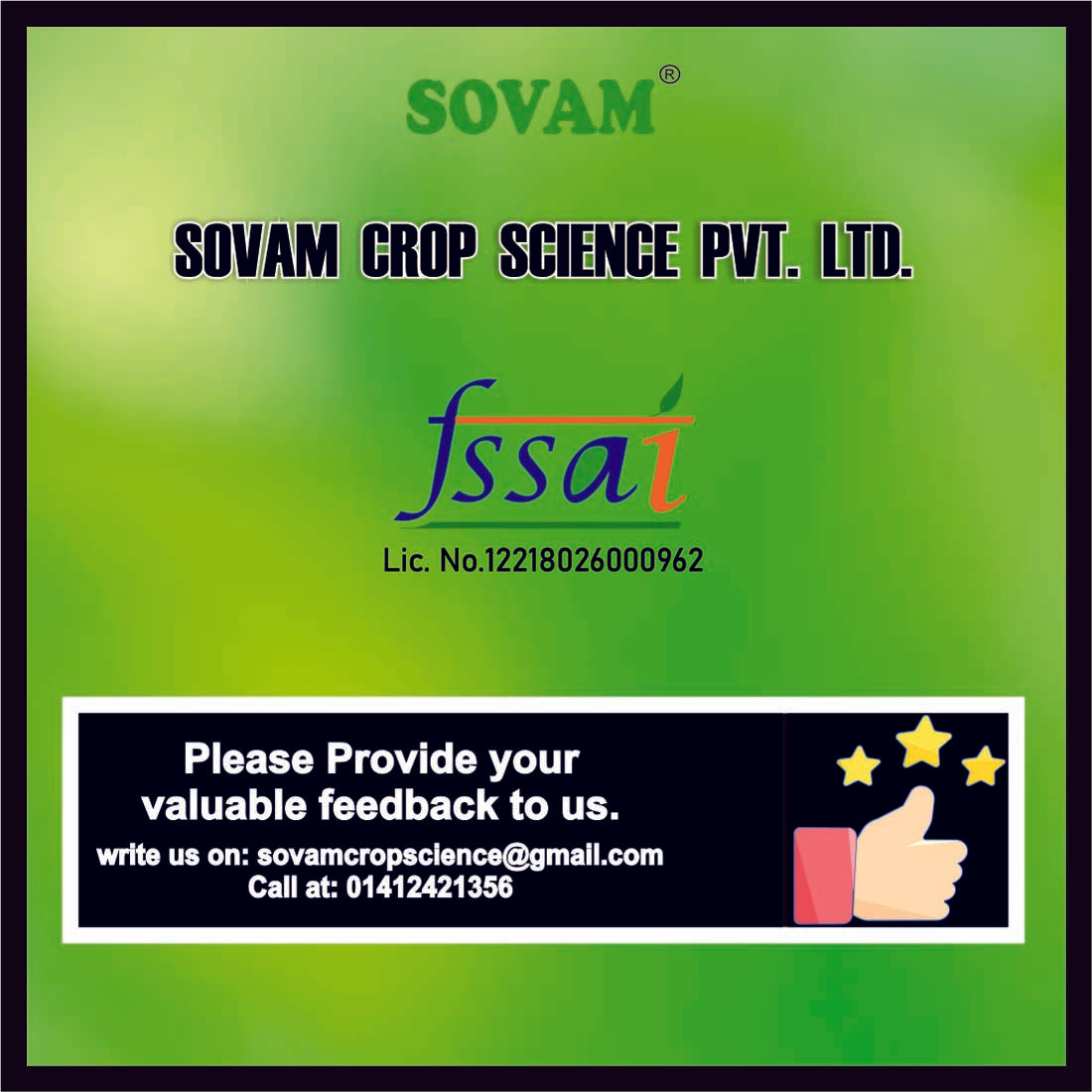 Sovam Organic Tulsi 30 Capsules