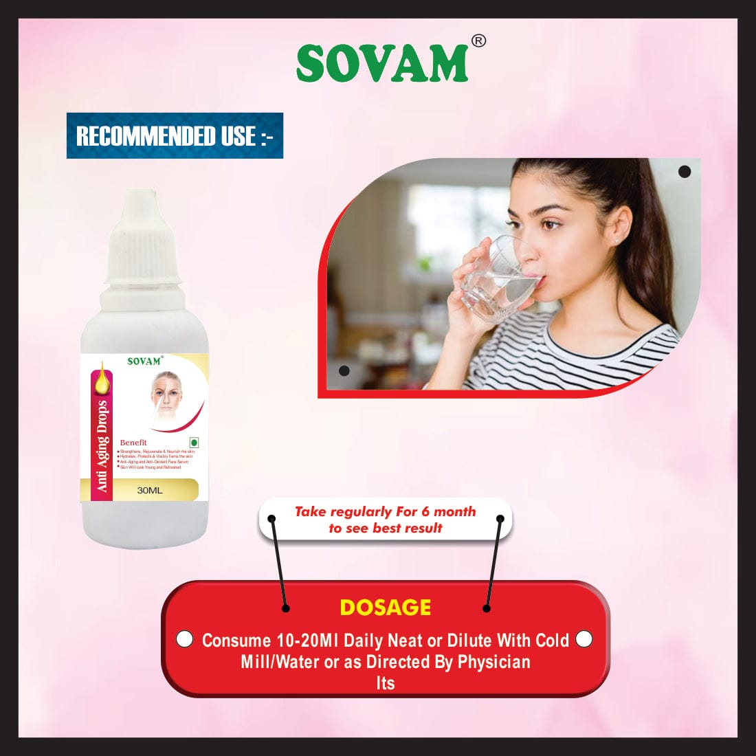 Sovam Anti Aging 30ml Drops