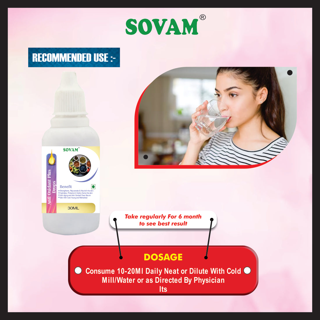 Sovam Antioxidant Plus 30 ml  Drops