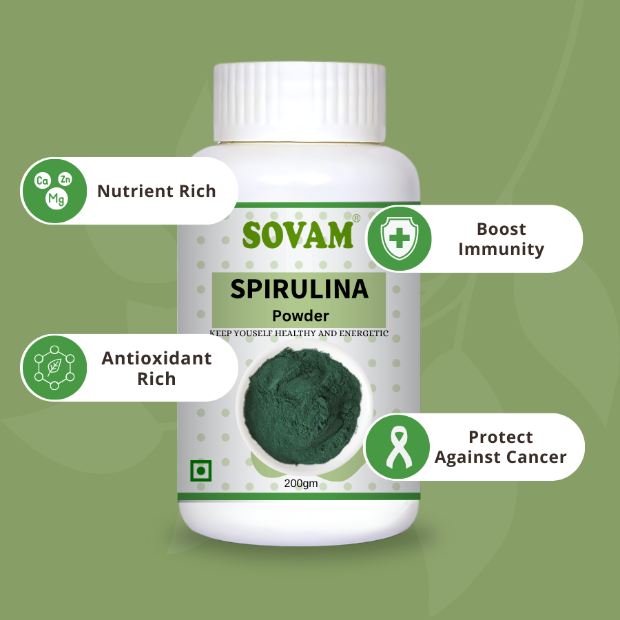 Sovam Spirulina Powder 200gm