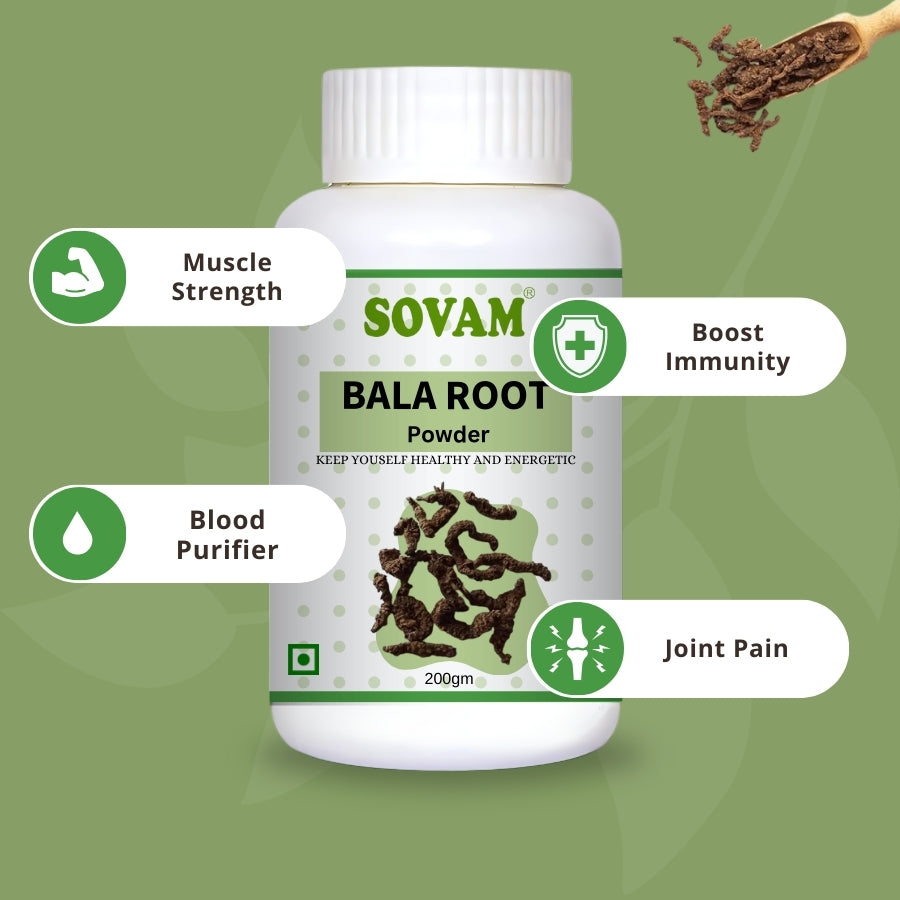 Buy Sovam Bala Root Powder 200gm