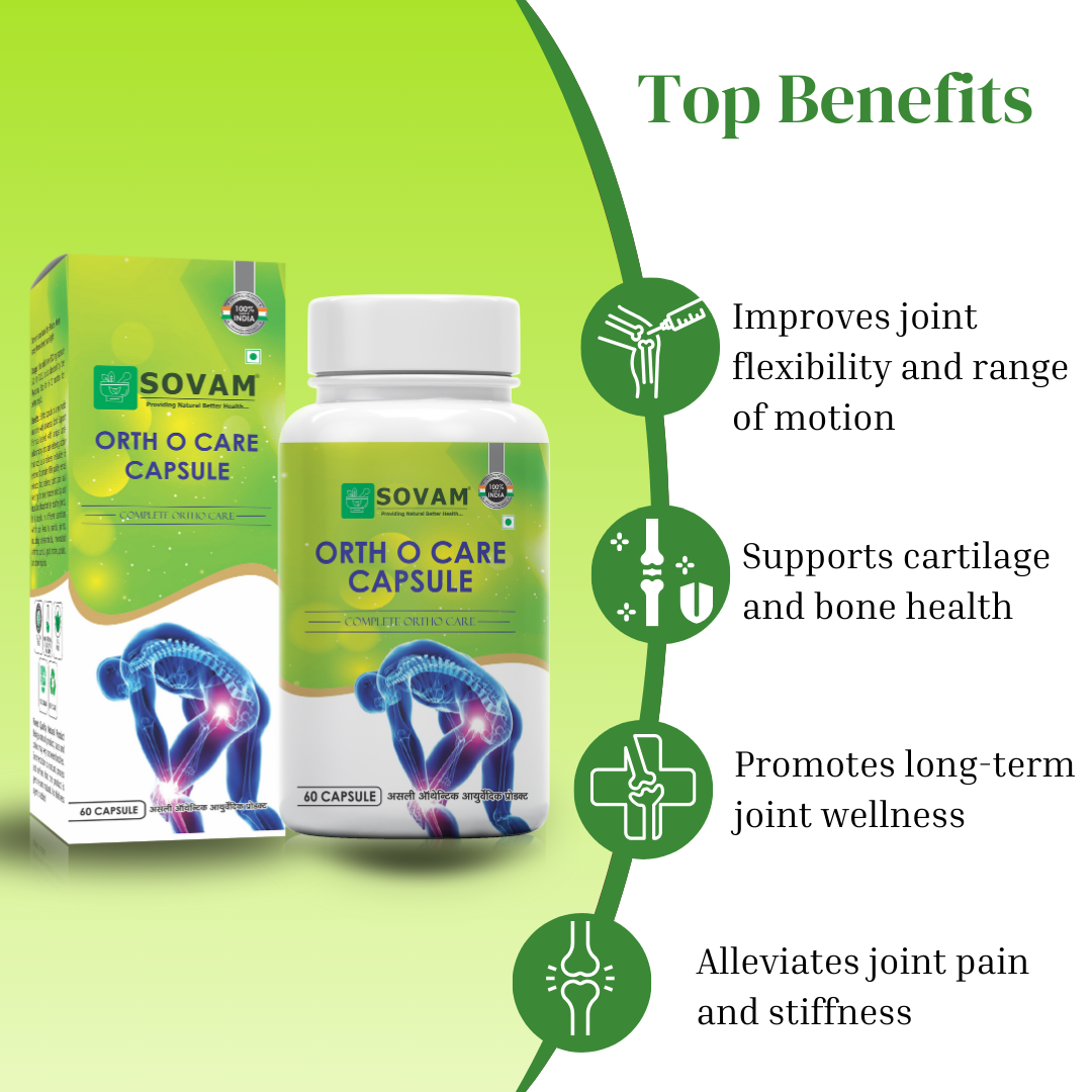 Orth-O- Care Capsule Ayurvedic Medicine | Sovam Ayurveda