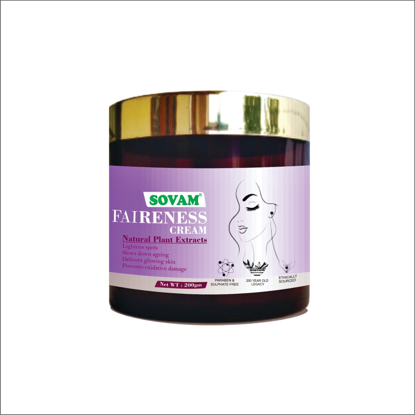 Herbal Fairness Cream for Skin improvement-100gm