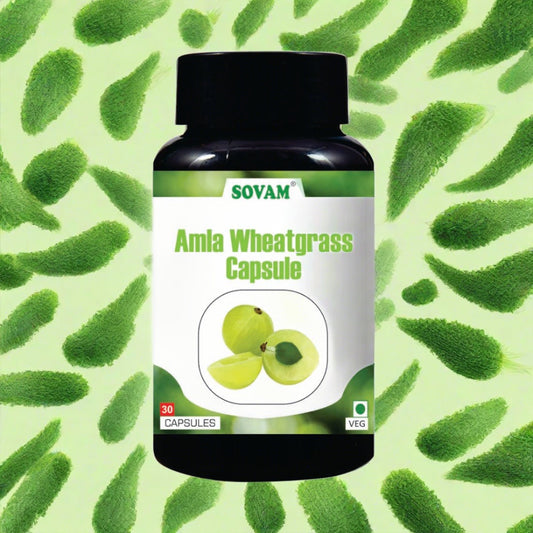 Sovam Amla Wheatgrass 30 capsules