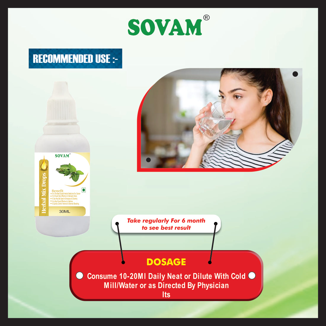 Sovam Herbal Mix Drop 30ml