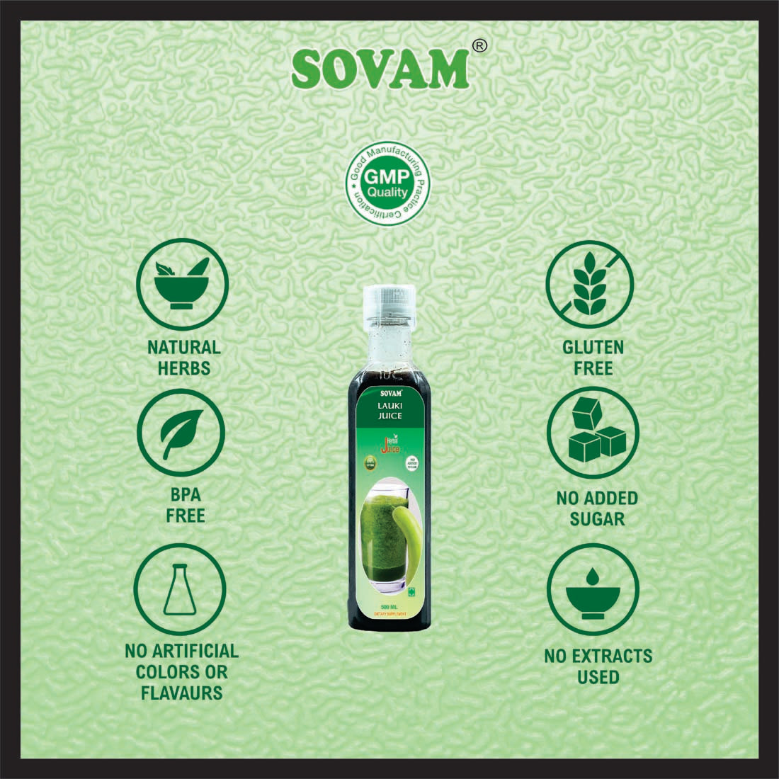 Sovam Lauki Juice - 500ml