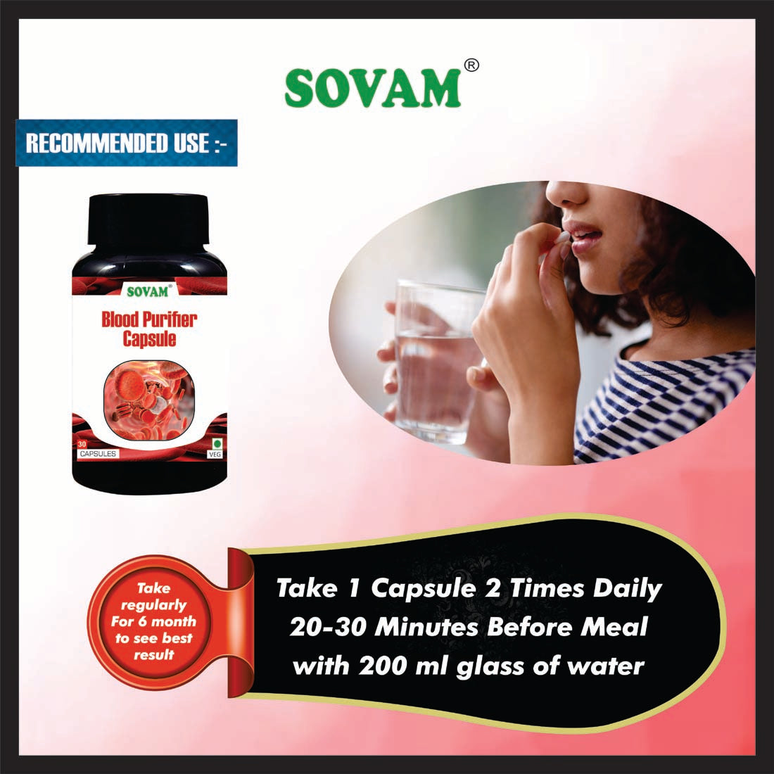 Sovam Blood Purifier 30 Capsule