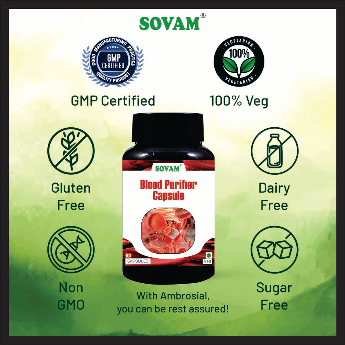 Sovam Blood Purifier 60 Capsule