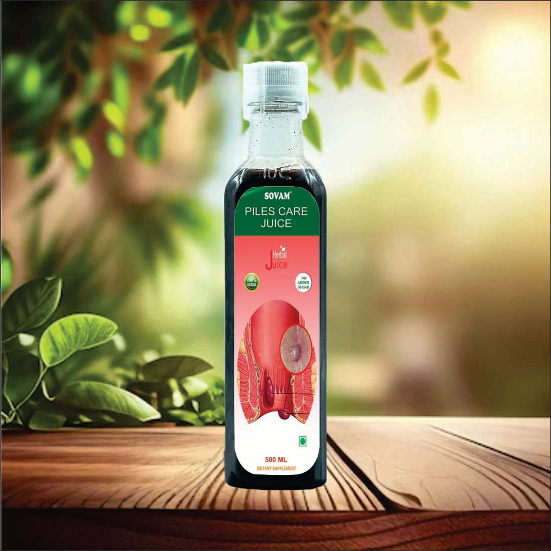 Pilo Care Juice 500 ML Tyurvedic Tonic Piles | Sovam Ayurveda