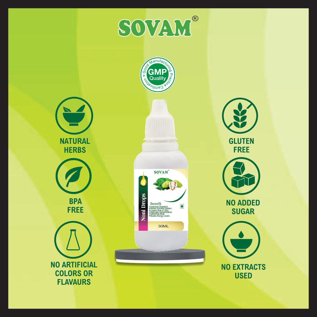 Sovam Noni  Juice Drops – 30ML