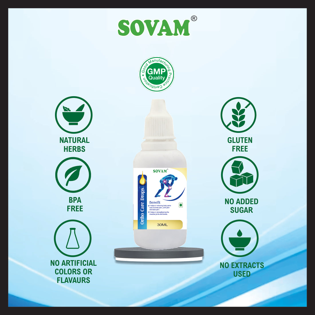 Sovam Ortho Care Drops 30 Ml