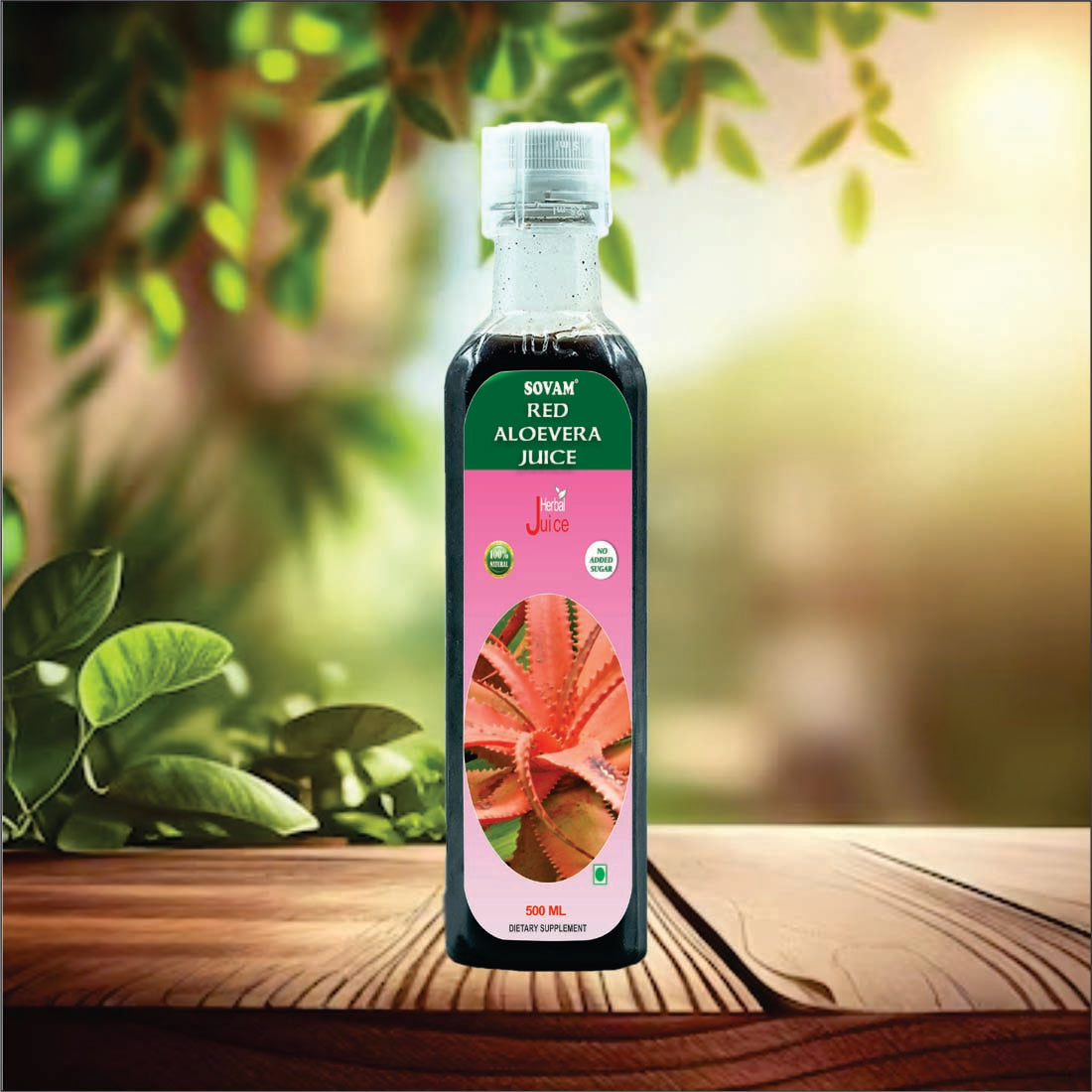 Sovam Red Aloevera Juice 500ml