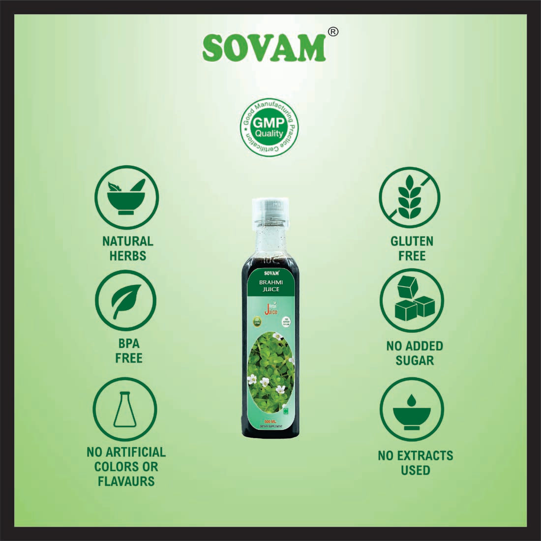 Sovam Brahmi Juice 500ml