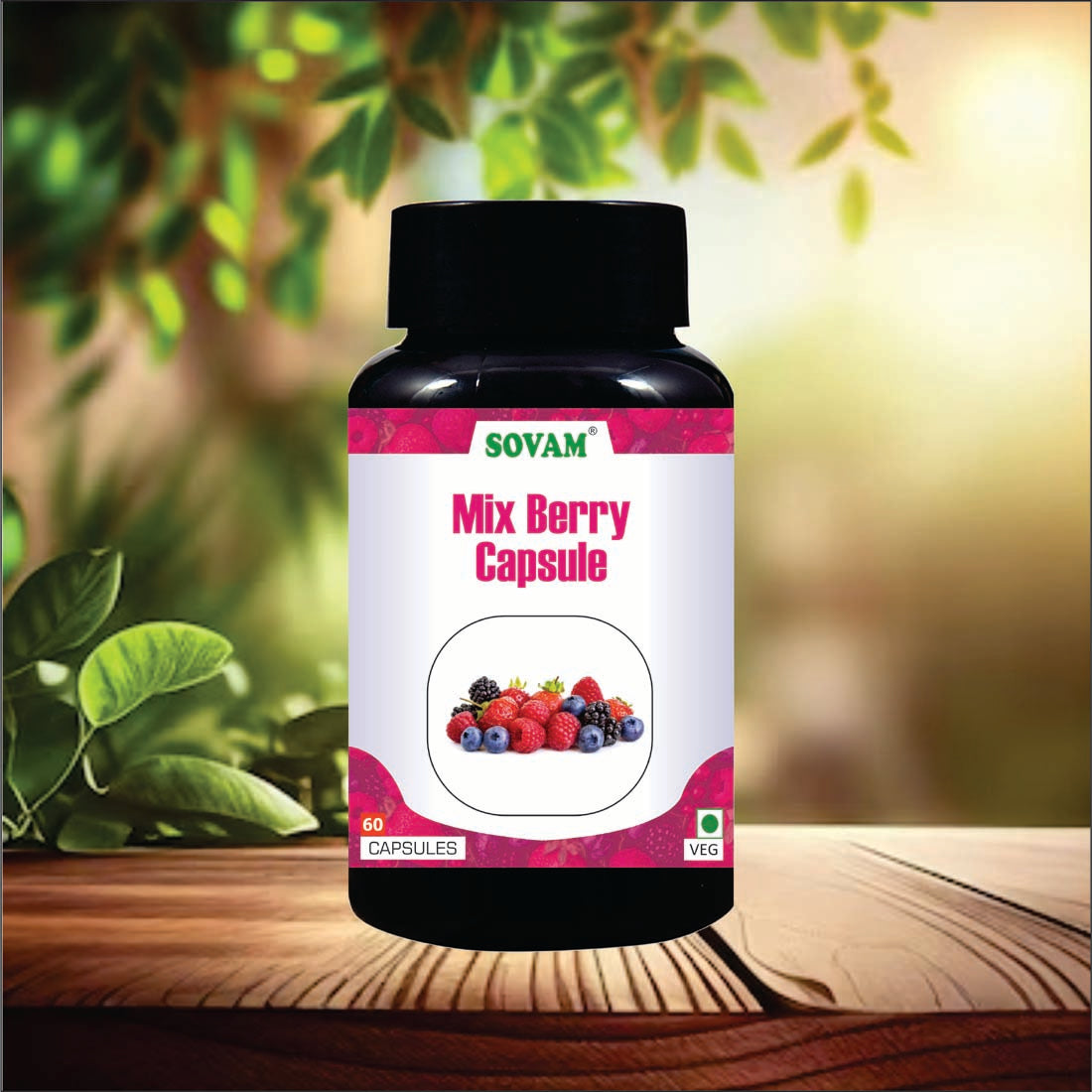 Sovam Mix Berry 60 Capsule