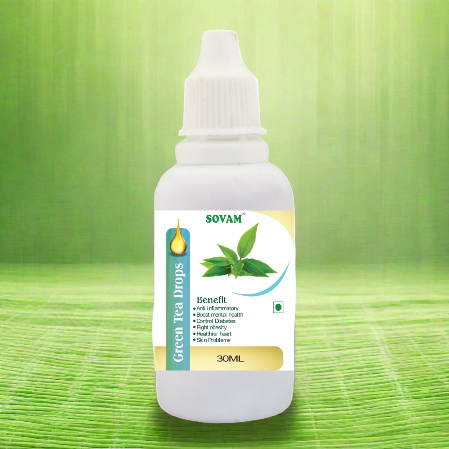 Green Tea Drops – 30ML