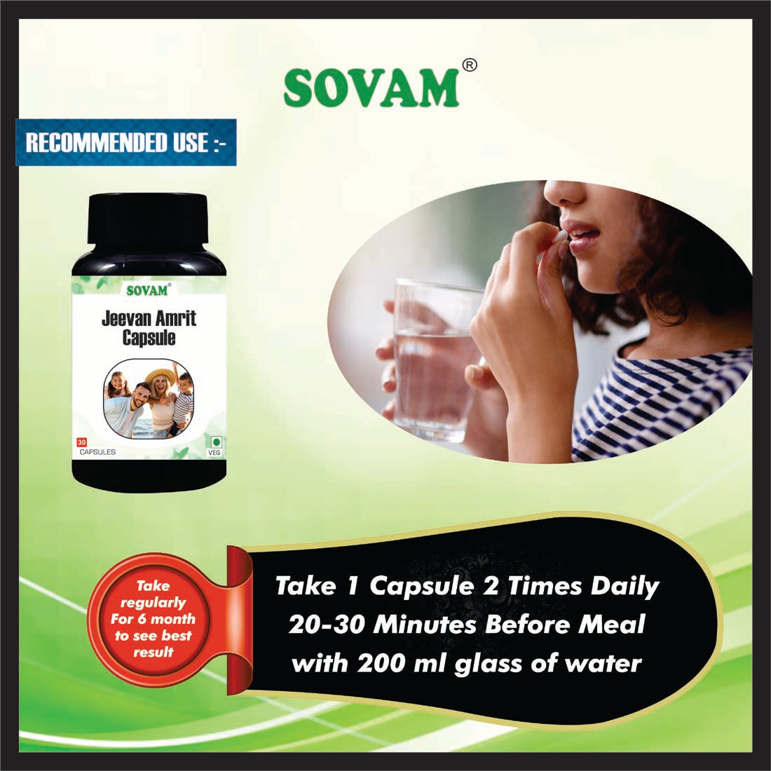 Sovam Jeevan Amrit 30 Capsule