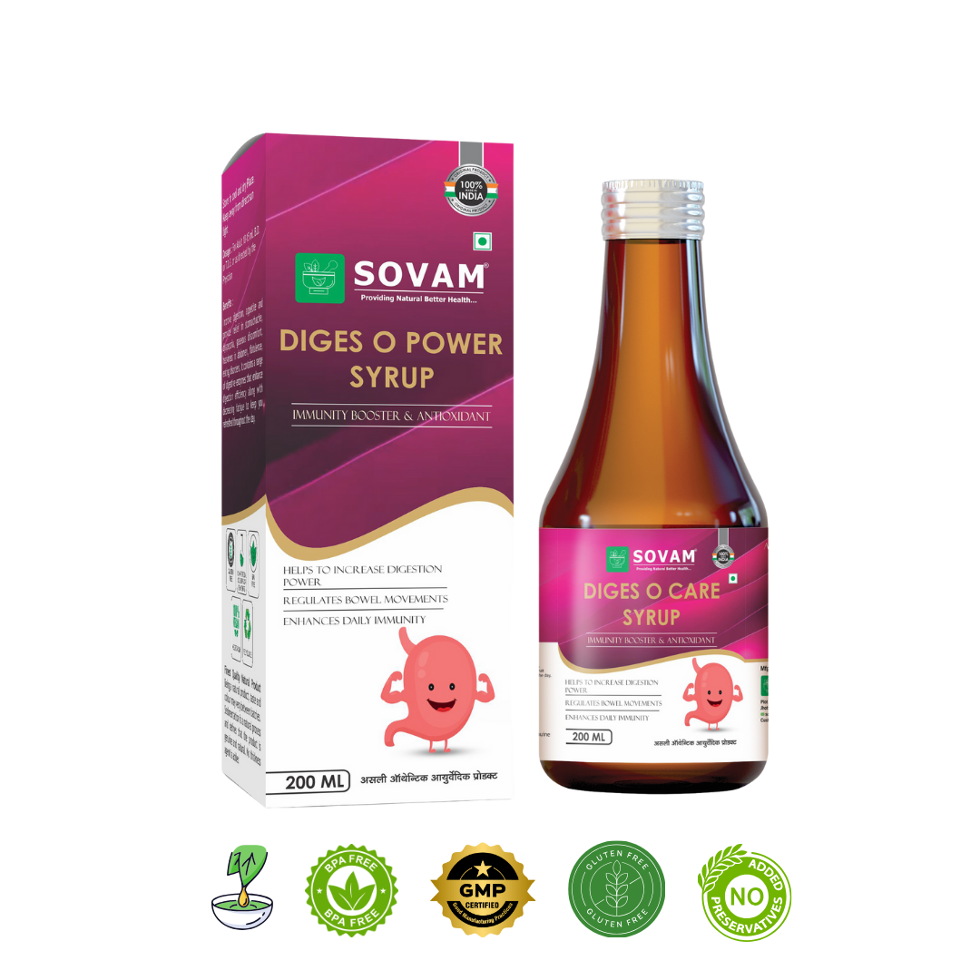 Diges O Power Syrup best digestive syrup | Sovam Ayurveda