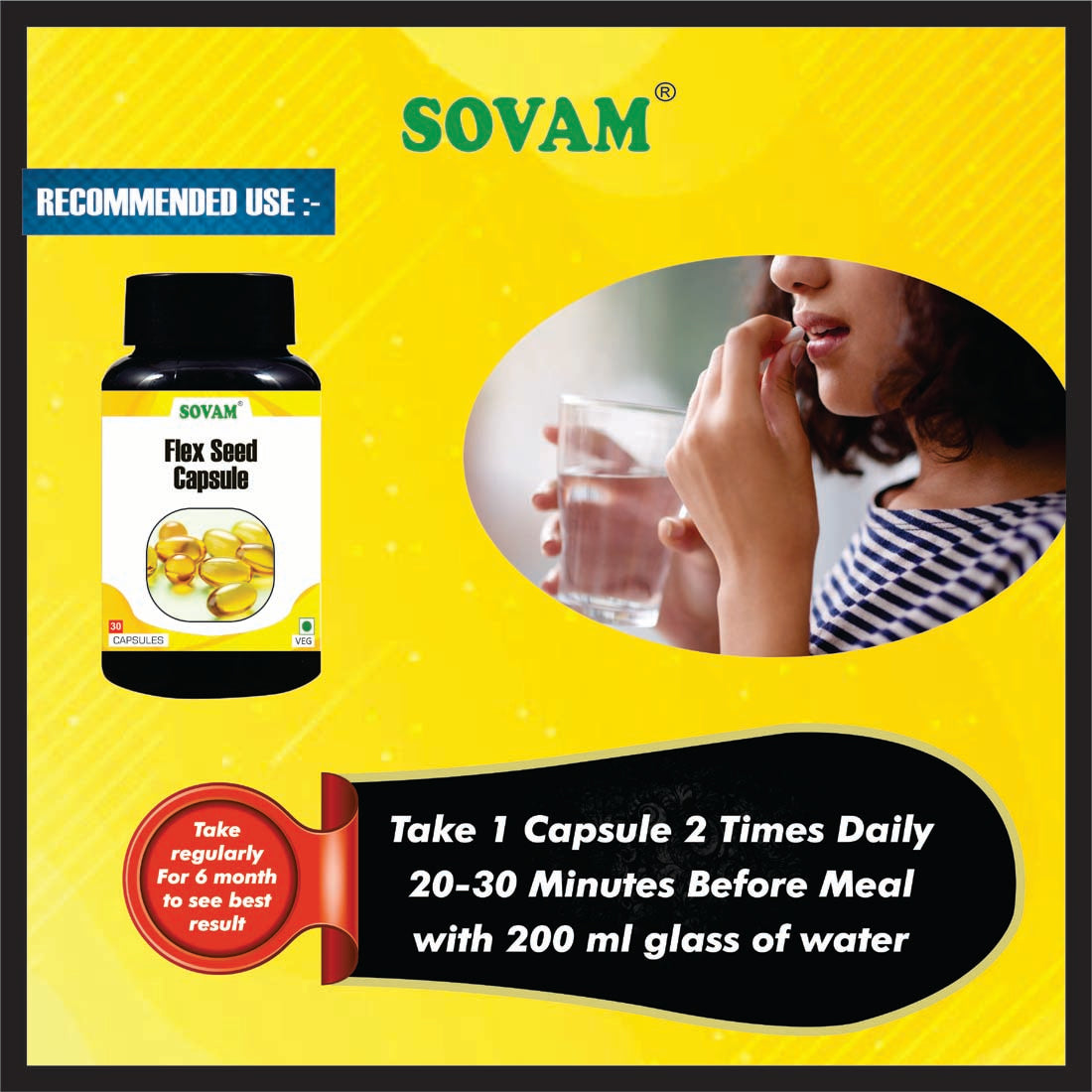 Sovam Flex Seed 30 Capsule