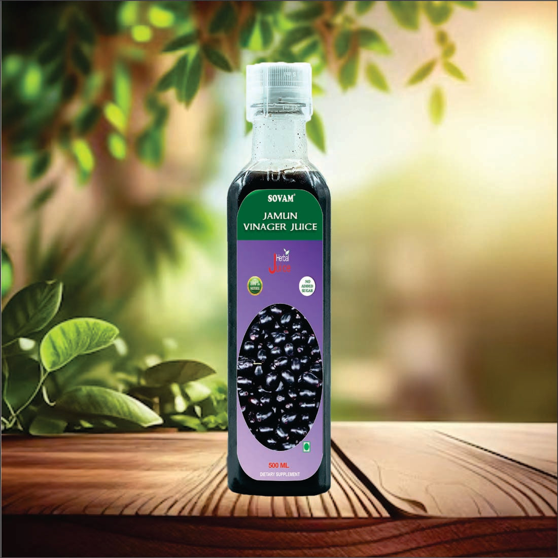 Sovam Jamun Vinager Juice -500ml