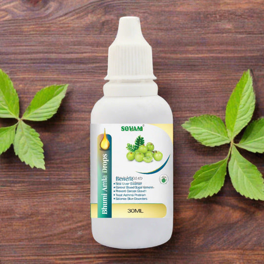 Bhumi Amla Liquid Drop – 30ML| Natural liver detoxifier | Strengthens the digestive system | Sugar free Juice with No Added Color or Flavour