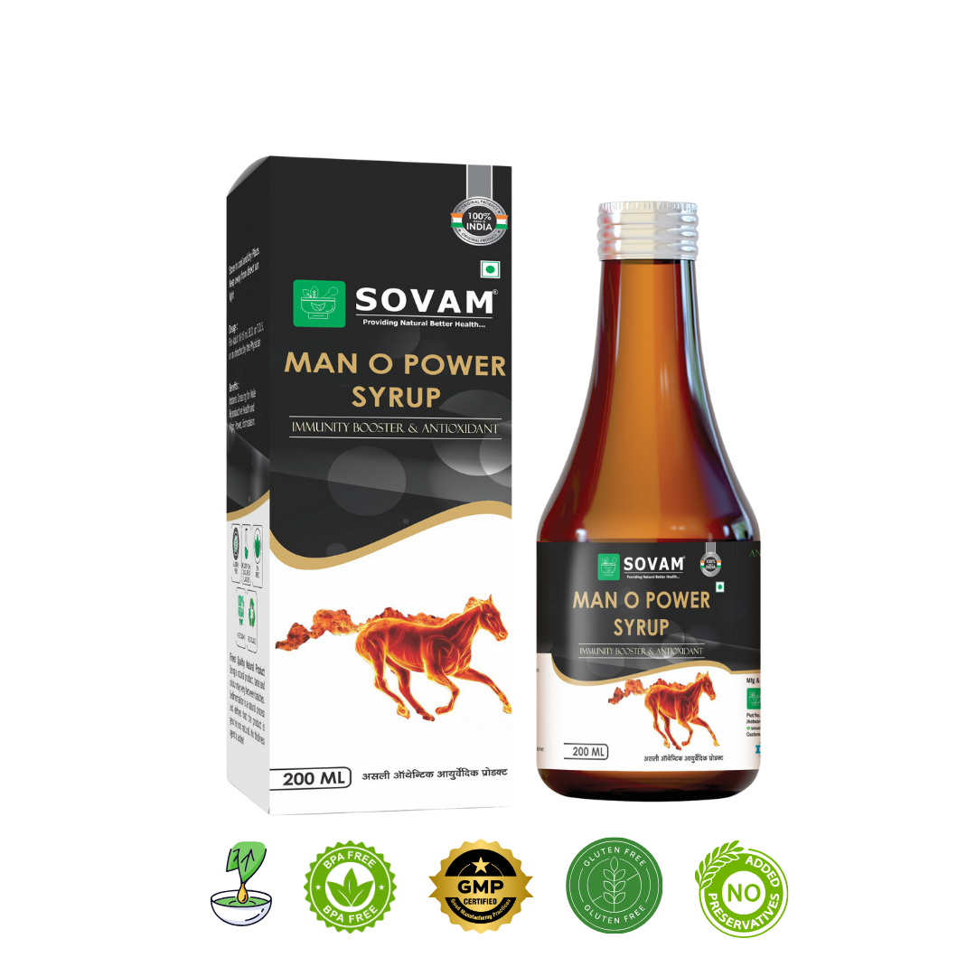 Man O Power Syrup Male health syrup | Sovam Ayurveda