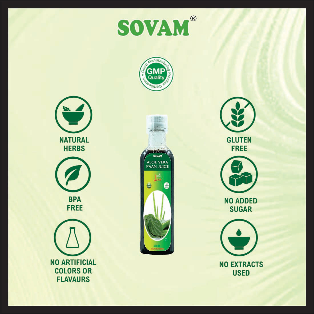 Natural Aloe Vera Paan Juice 500 Ml