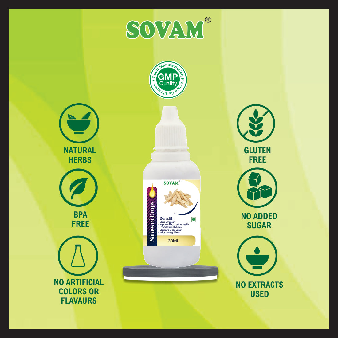 Sovam Shatavari Drop – 30ML