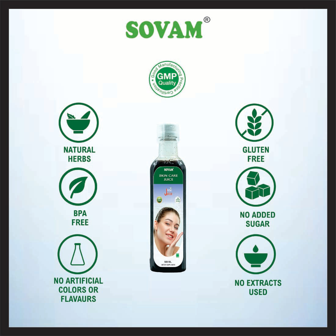 Sovam Skin Care Juice 500ml