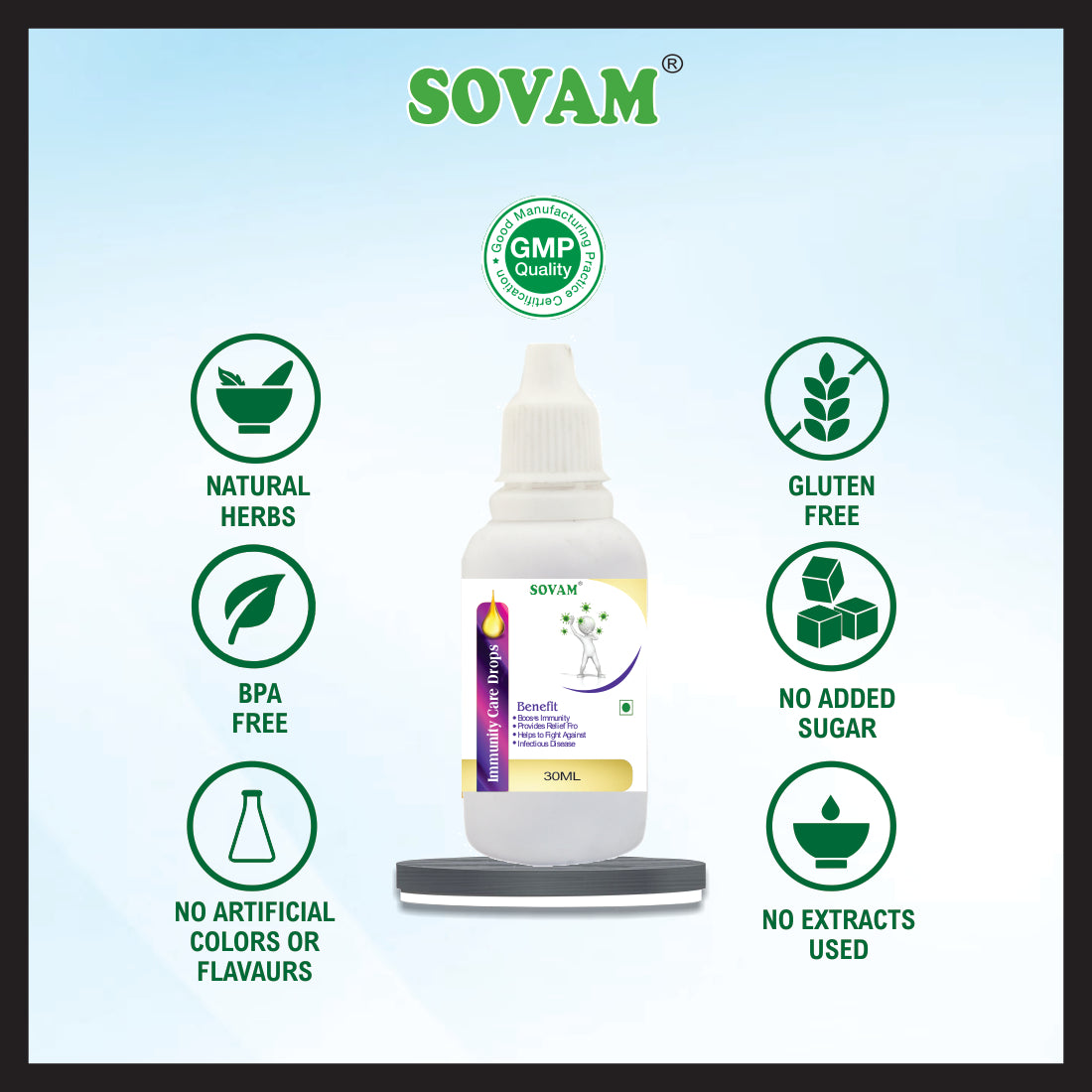 Sovam Immunity Care Drops 30Ml