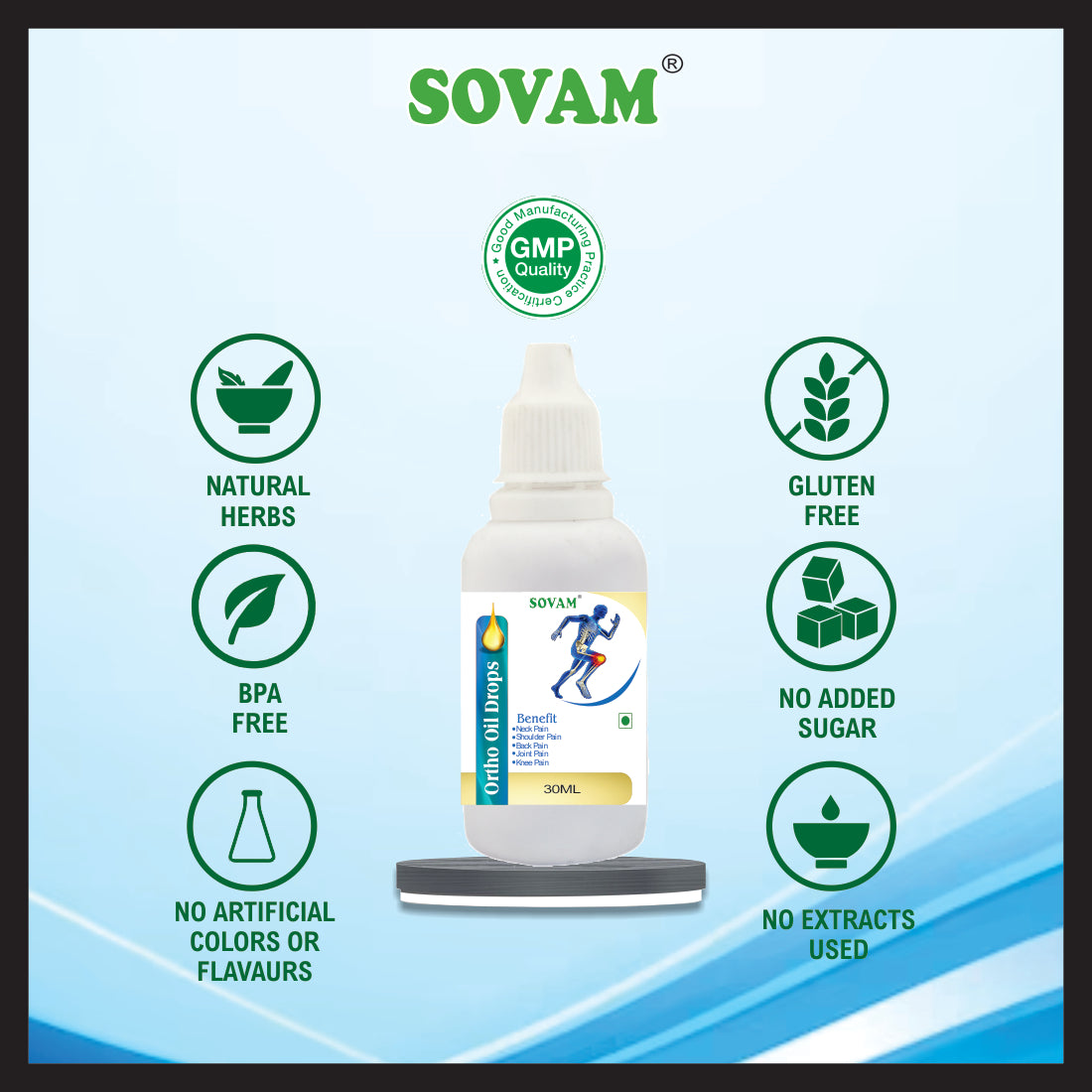 Sovam Ortho Oil Drops 30 Ml