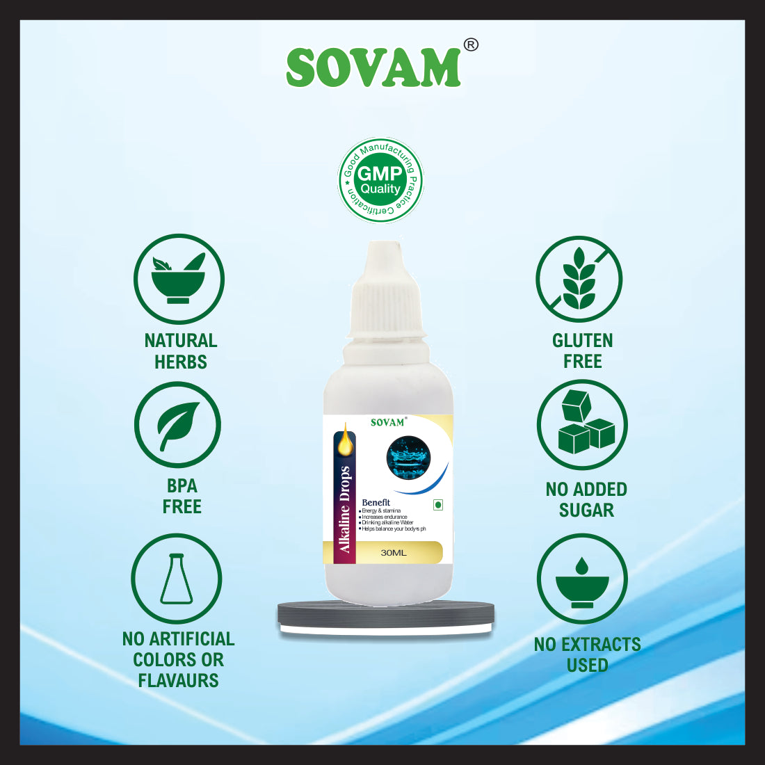 Sovam Alkaline Liquid Drop 30Ml