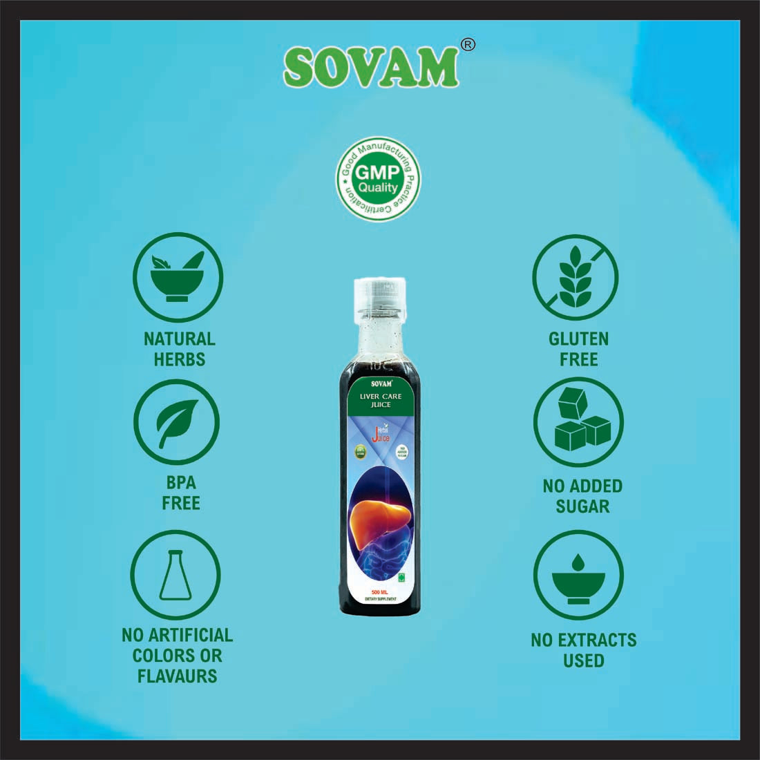 Sovam Liver Care Juice 500ml