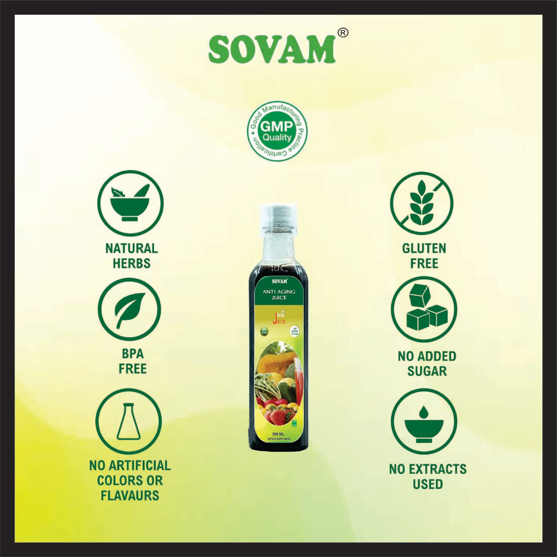 Sovam Anti Aging Juice 500ml