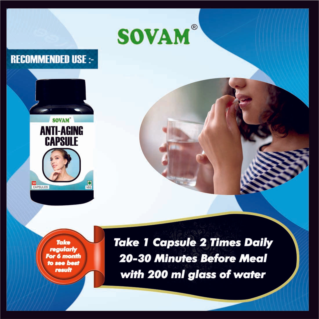 Sovam Anti-Aging 30 Capsule