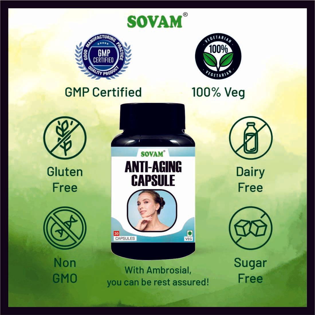 Sovam Anti-Aging 30 Capsule